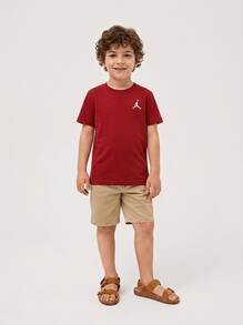 Jordan Kids' Stretchy Soft Durable Weekend Sports Outdoor Red 95D266-R78 - 紅色 - 查看 1