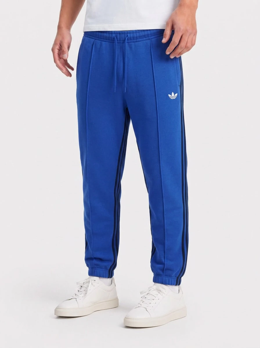 Adidas Men's Outdoor Pants Quick-Dry Breathable Skin-Friendly Daily Outdoor Commuting Blue IM1822 - Blue - View 1