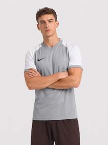 Nike Trophy VI Men's Soccer Jerseys Wolf Grey/White - 彩色 - 查看 1