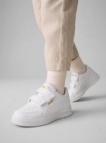 Puma حذاء رياضي للأطفال Shuffle Downtown Lo Jr أبيض 403740 01 - أبيض - مشاهدة 1