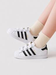 Adidas Superstar Kids' Sneakers Sporty Responsive Durable Office School Daily White EF4842