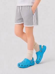 Crocs CLASSIC CLOG Kids' Clogs Versatile Lightweight Classic Daily Weekend Beach 206991-456 - Ocean - View 1