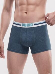 Puma Men's Trunks Classic Fit Easy To Match Soft Gym Travel Sports 651003001-162 - Teal Blue - View 1