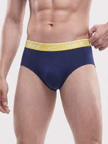 Nike Men's Trunks Durable Elastic Waist Classic Fit Gym Travel Sports 0000KE1006-411 - Blue Void Lghtning/Stdium Grn/Bl - View 1