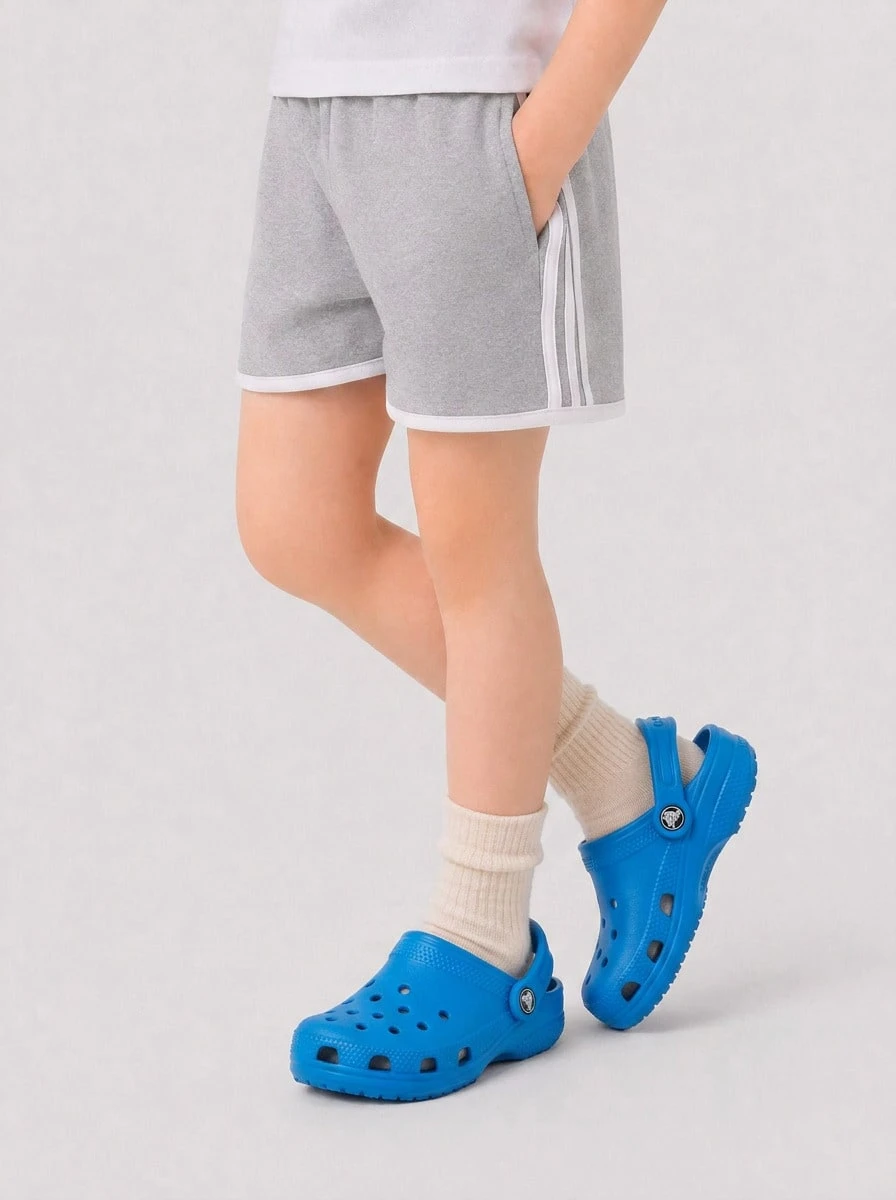 Crocs CLASSIC CLOG Kids' Clogs Durable Breathable Easy To Clean Travel Casual Home Cobalt 206990-4JL - Bright Cobalt - View 1