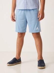 Adidas Men's Classic Fit Stretchy Easy To Match Casual Running Beach GN6716 - 藍色 - 查看 1