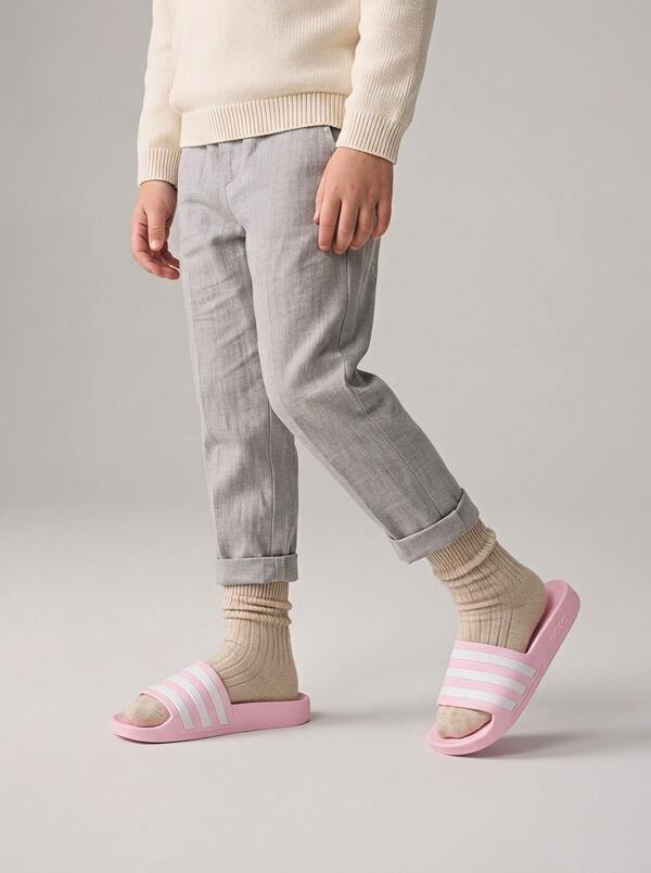 Adidas Adilette Kids' Baskets Padded Breathable Sporty Street Style Running School Pink FY8072