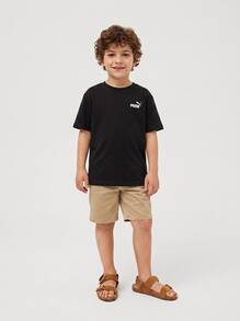 Puma Kids' Breathable Classic Fit Quick-Dry Gym Home Travel Black 684920-01 - Green - View 1