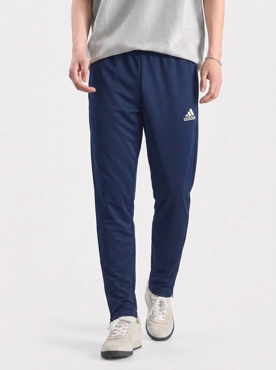 Adidas Men's Sports Pants Quick-Dry Breathable Skin-Friendly Daily Outdoor Commuting HC0333 - Navy Blue - View 1