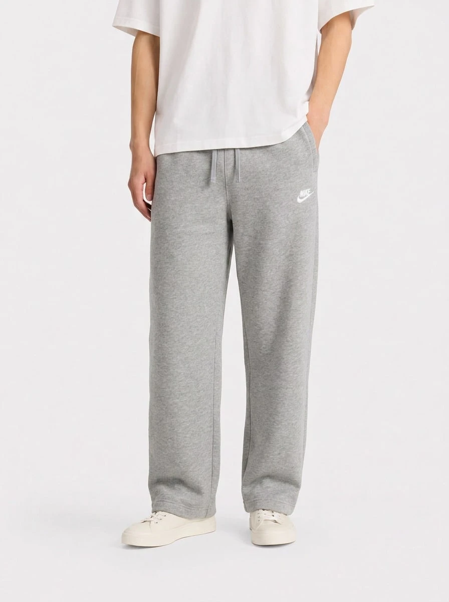 Nike Club Men's Open-Hem Trousers Grey - Grey - View 1