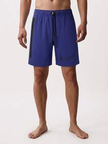 Nike Men's Sports Shorts Comfortable Classic Fit Stretchy Running Beach Sports HJ0679-539 - Deep Night/Black - View 1