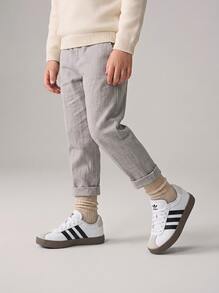 Adidas VL 法院 3.0 K - CloudWhite/CoreBlack/GreyOne - 查看 1