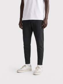 Nike Men's Sports Pants Skin-Friendly Versatile Comfortable Office Weekend Training Black HM8241-010 - Black/Black - Ver 1