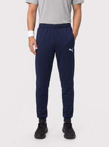 Puma Men's Sports Pants Skin-Friendly Versatile Comfortable Casual Gym Travel 655770-06 - Navy Blue - View 1