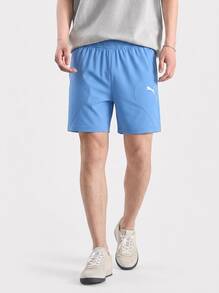 Puma Men's Sports Shorts Easy To Match Elastic Waist Breathable Sports Weekend Summer Blue 523158-46 - 寶藍色 - 查看 1