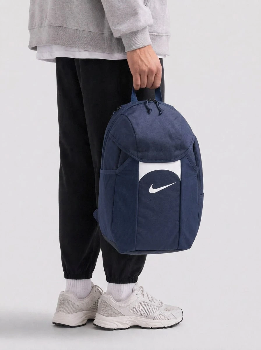 Nike Unisex Sturdy Waterproof Durable Casual Outdoor School Navy DV0761-410 - Midnight Navy/Midnight Navy/White - 查看 1
