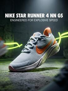 Nike 女款運動鞋 多功能耐用防滑戶外跑步鞋 黑色 DX7615-008 - 白色/黑色/灰色 - 查看 1