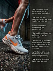 Nike 女款運動鞋 多功能耐用防滑戶外跑步鞋 黑色 DX7615-008 - 白色/黑色/灰色 - 查看 2
