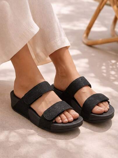 Fitflop LUL ADJUSTABLE SHIMMERLUX SLIDES