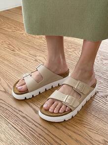 Birkenstock ARIZONA Women's Easy To Match Quick-Dry Versatile Outing Vacation Pool Beige 1029094 - Sandcastle - View 1