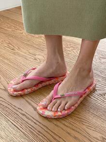 Havaianas Brasil Tech Ii Women's Flip-Flops White/Pink 4147965 - Pink Flux - View 1