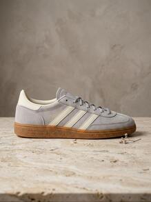 Adidas Handball Spezial 女款運動鞋 麂皮輕量透氣緩震 日常休閒 棕色 IF7086 - 灰色 - 查看 1
