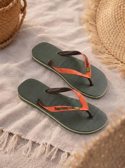 Havaianas Women's Flexible Ergonomic Breathable Walking Daily Shopping Black 4123206-7074