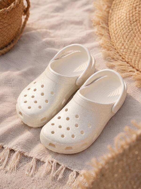 Crocs LITERIDE CLOG Women's Clogs Comfortable Classic Durable Weekend Beach Outdoor White 205942-100