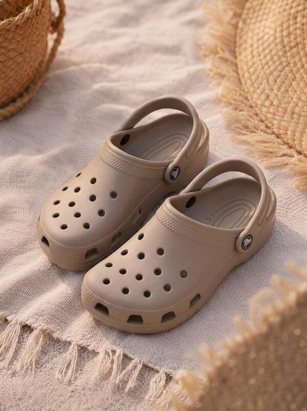 Crocs Classic Women's Clogs Taupe 10001