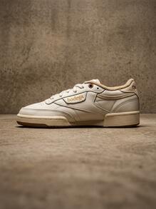 Reebok Club C Men Sneakers Supportive Soft Flexible School Outdoor Grey HO3350 - Ash brown - View 1