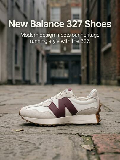 New Balance 327 Women Sneakers Daily Casual White WS327KA