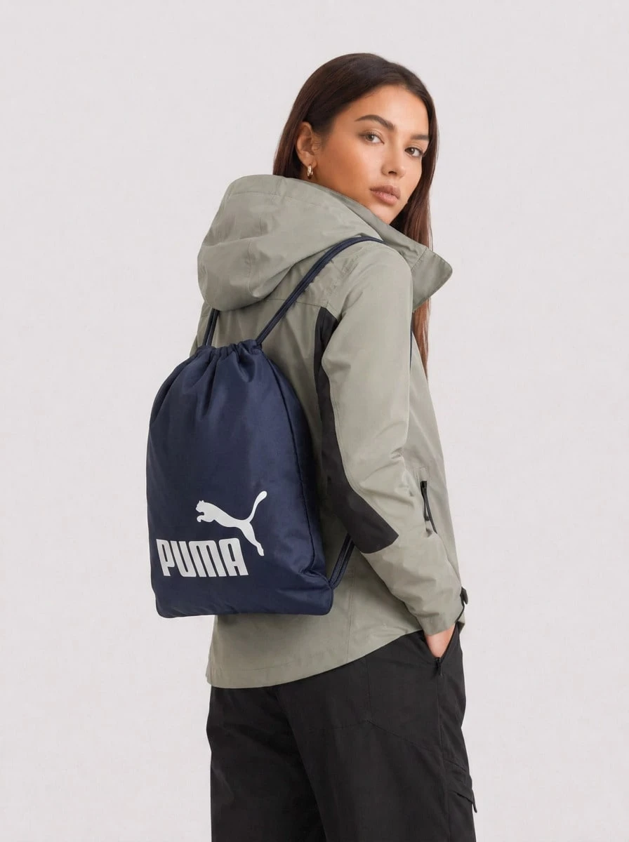 Puma Outdoor Sports Bags Multi-Pocket Sturdy Waterproof Daily Weekend Gym Blue 079944-02 - 藍色 - 查看 1