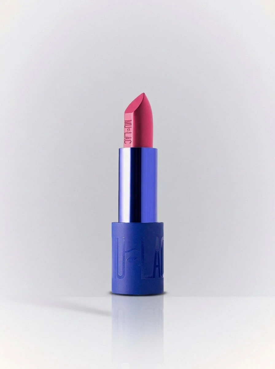 MULAC Creamlastic Creamy Lipstick Pinkphoria 4 G – Vibrant Hot Pink Shade, Highly Pigmented Satin Finish, Smooth Glide For All-Day Wear, Professional Lip Makeup For Women, Ideal For Daily Beauty Routine And Special Occasions - Pinkphoria - 查看 1
