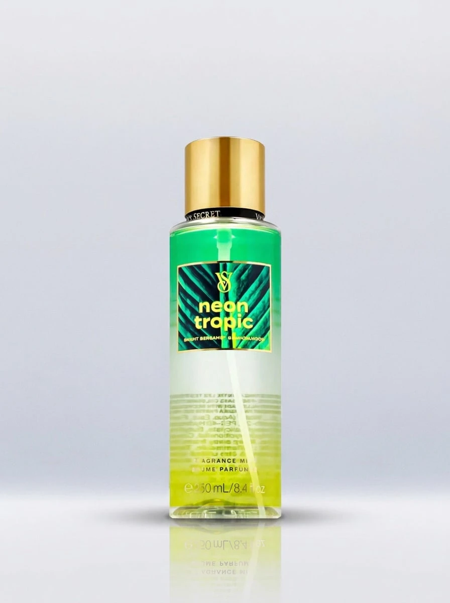 Victoria's Secret Midnight Heatwave Body Mist 250 Ml – Warm Tropical Scent, Long Lasting Refreshing Fragrance For Women, Sultry Summer Night Perfume Spray, Lightweight Daily Beauty Essential, Perfect For Travel And Gifting - Neon Tropic - View 1
