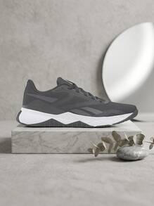 Reebok 锐步 NFX TRAINER 男式运动鞋运动跑步轻便透气防滑弹力好多功能健身学校 CBLACK/CDGRY7/CBLACK 100033328 - 黑色 - 查看 1
