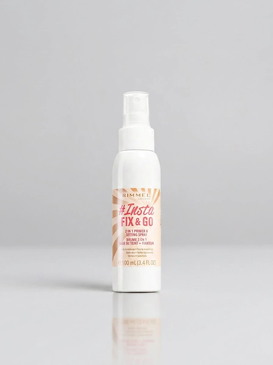 Rimmel بخاخ تثبيت المكياج Lasting Finish Fix & Go سعة 100 مل - متعدد الألوان - مشاهدة 1