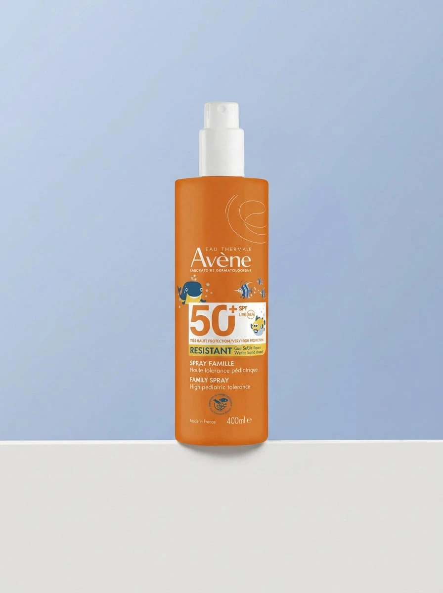 Avene Sun Resistant Family Spray SPF50+ 400 Ml – Sunscreen, Water Resistant, For Families, Thermal Spring Water, Suitable For Beach Vacation - Multicolor - View 1
