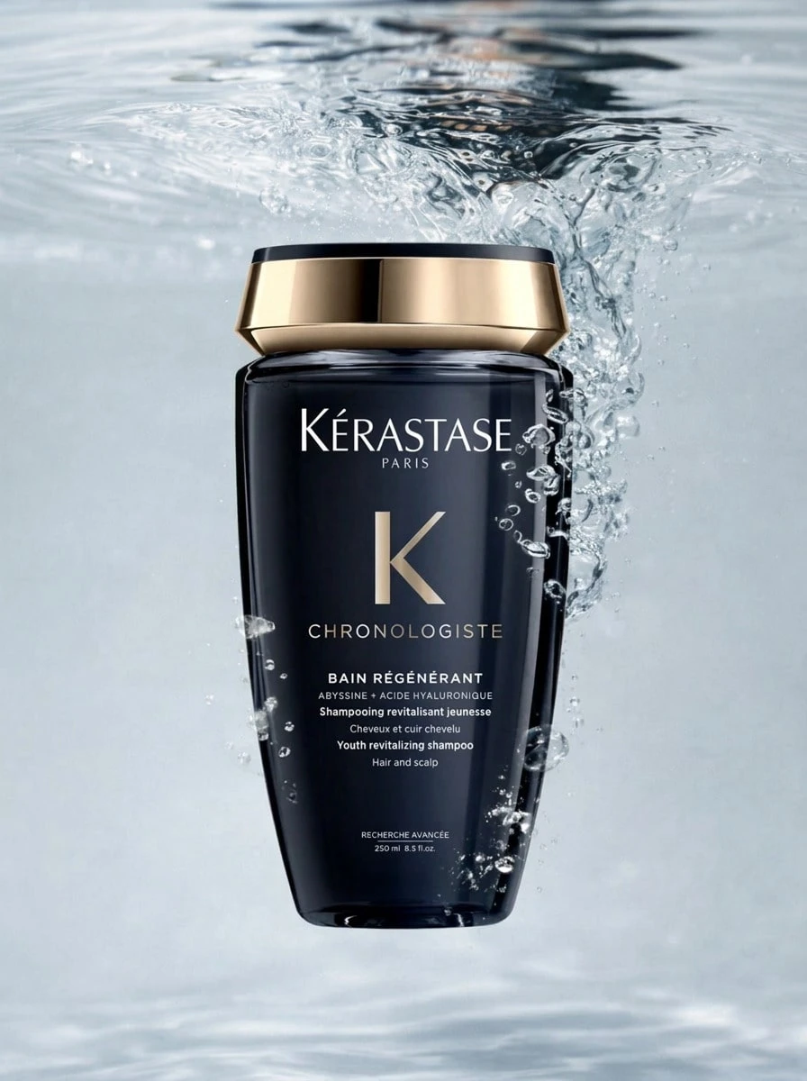 Kérastase Chronologiste Bain Régénérant Shampoo 250 Ml – Shampoo, Youth Revitalizing, For Aging Hair, Luxury Fragrance, Hyaluronic Acid, Suitable For Daily Hair Wash Routine - White - View 1