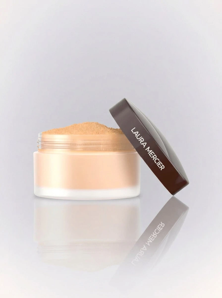 Laura Mercier Secret Brightening Powder 4 G – Setting Powder, Brightening, For Women, Translucent, Suitable For Under-Eye Setting - #02 Beige - View 1