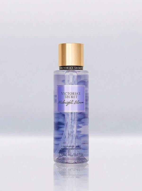 Victoria's Secret Midnight Bloom Body Mist 250 Ml – Floral Moonflower & Creamy Woods Notes, Long-Lasting Refreshing Fragrance For Women, Ideal For Daily Wear And Post-Shower, Lightweight Perfume Spray, Elegant Beauty Gift For Her