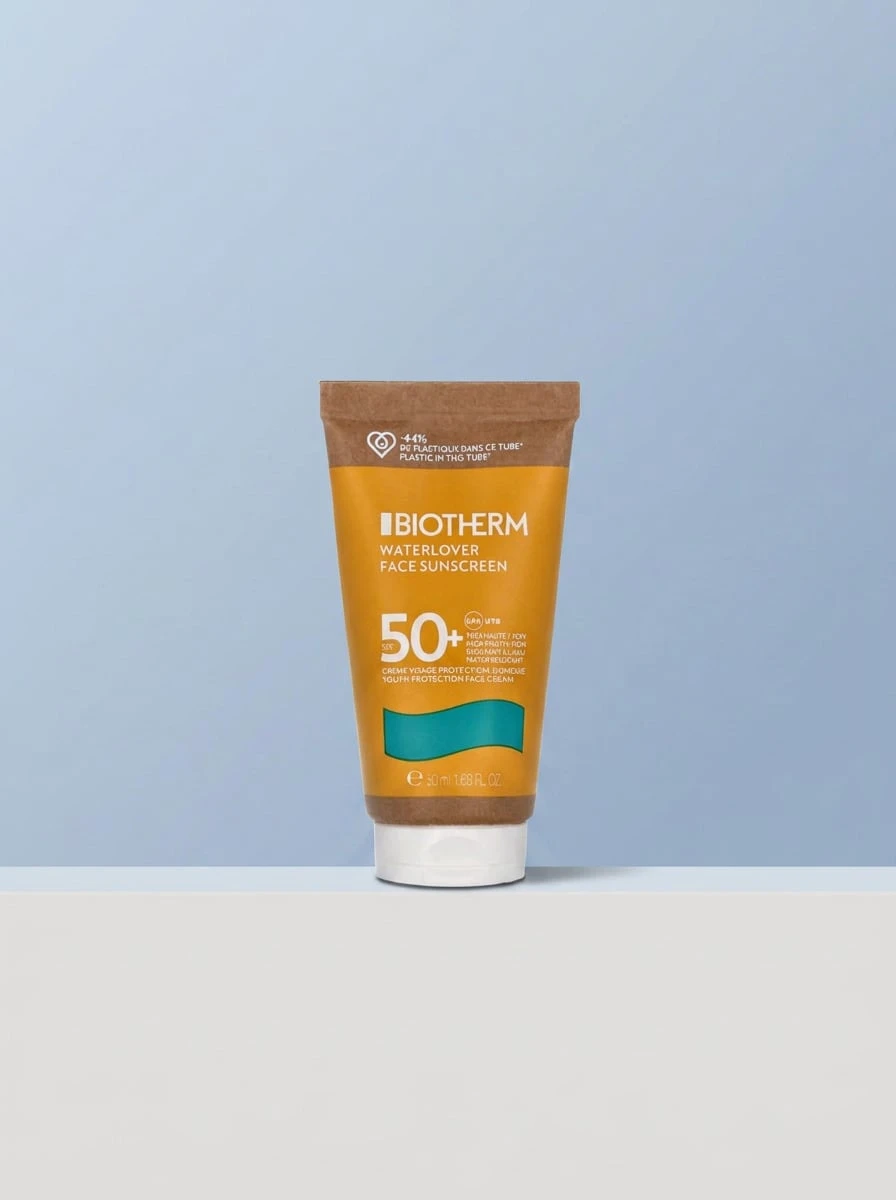 Biotherm 水之恋面部防晒霜 SPF50+ 50 毫升 - 白色 - 查看 1
