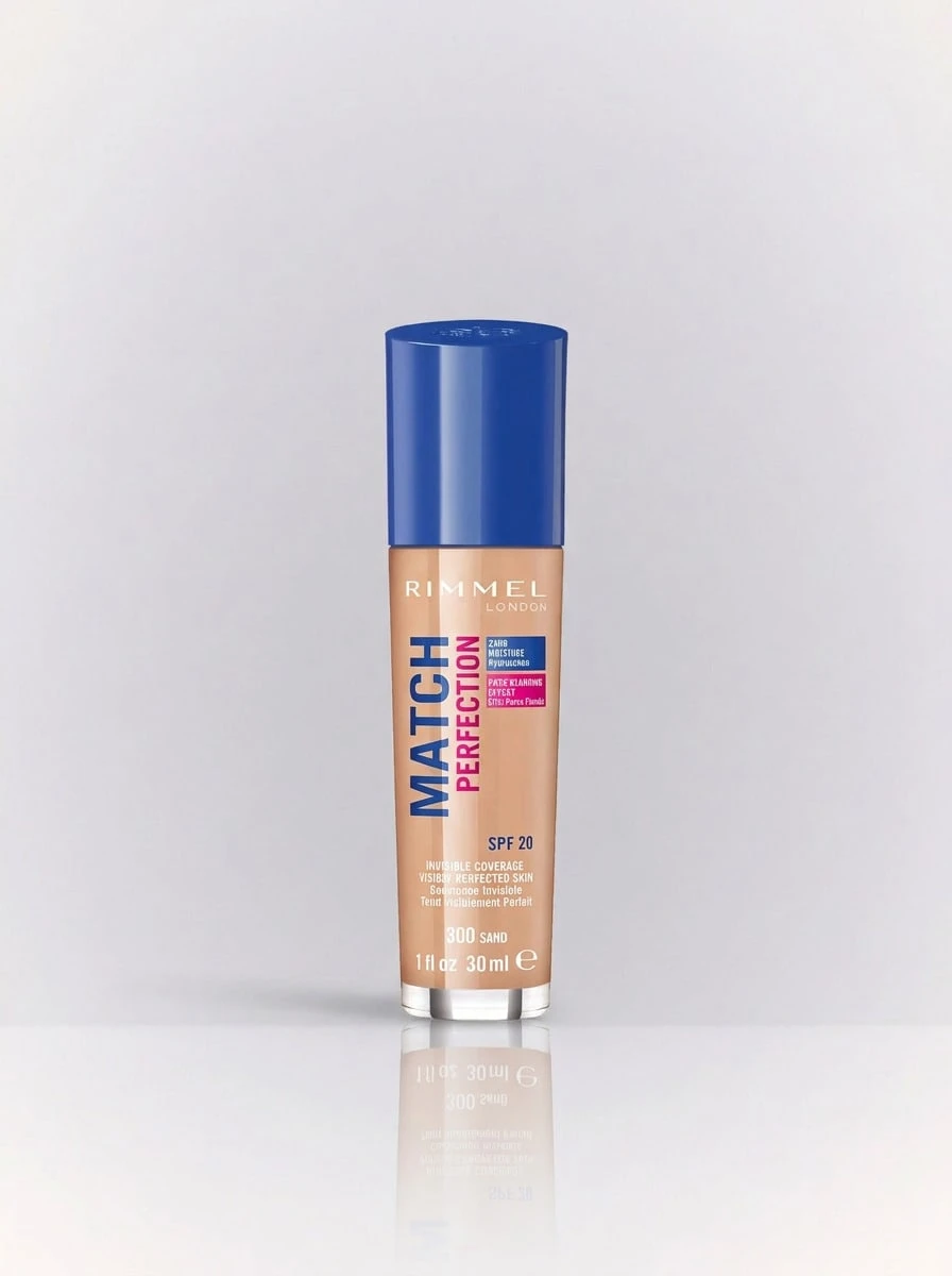 Rimmel Match Perfection Foundation Sand 300 Neutral 30 Ml - 300 Sand - View 1