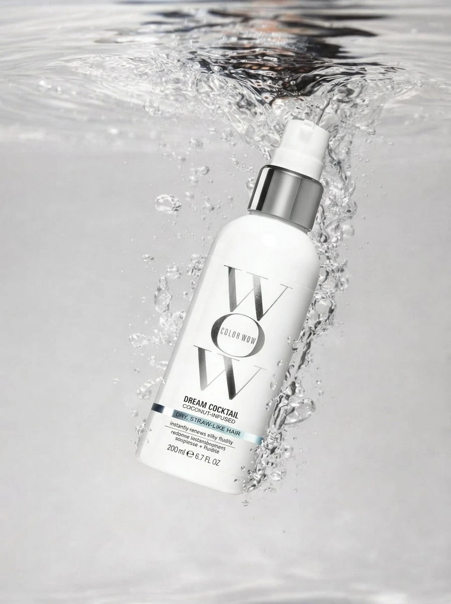 Color Wow Dream Cocktail Coconut-Infused Leave-In Treatment 200 Ml – Leave-In Conditioner, Hydrating, For Dry Hair, Coconut, Coconut Oil, Suitable For After Shower - White - View 1