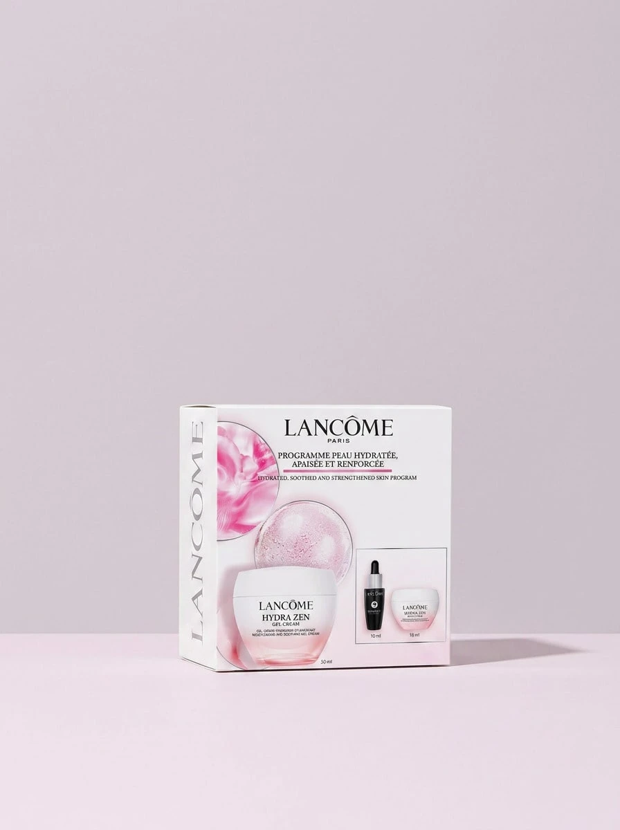 Lancôme Hydra Zen Skin Care Gift Set – Skincare Set, Hydrating, For Women, Rose, Pink, Rose Extract, Suitable For Morning Skincare Routine - White - View 1