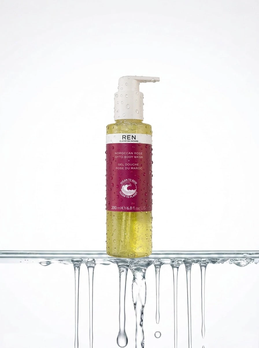 REN Clean Skincare Moroccan Rose Otto Body Wash 200 ml - 白色 - 查看 1