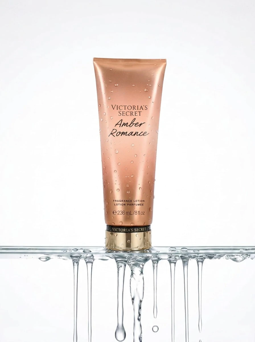 Victoria's Secret Amber Romance Body Lotion 236 Ml – Warm Sensual Scent, 24-Hour Deep Moisture For Women, Fast-Absorbing Formula For Silky Soft Skin, Daily Body Hydration Routine, Premium Fragrance Skin Care, Perfect For Layering - Amber Romance - View 1
