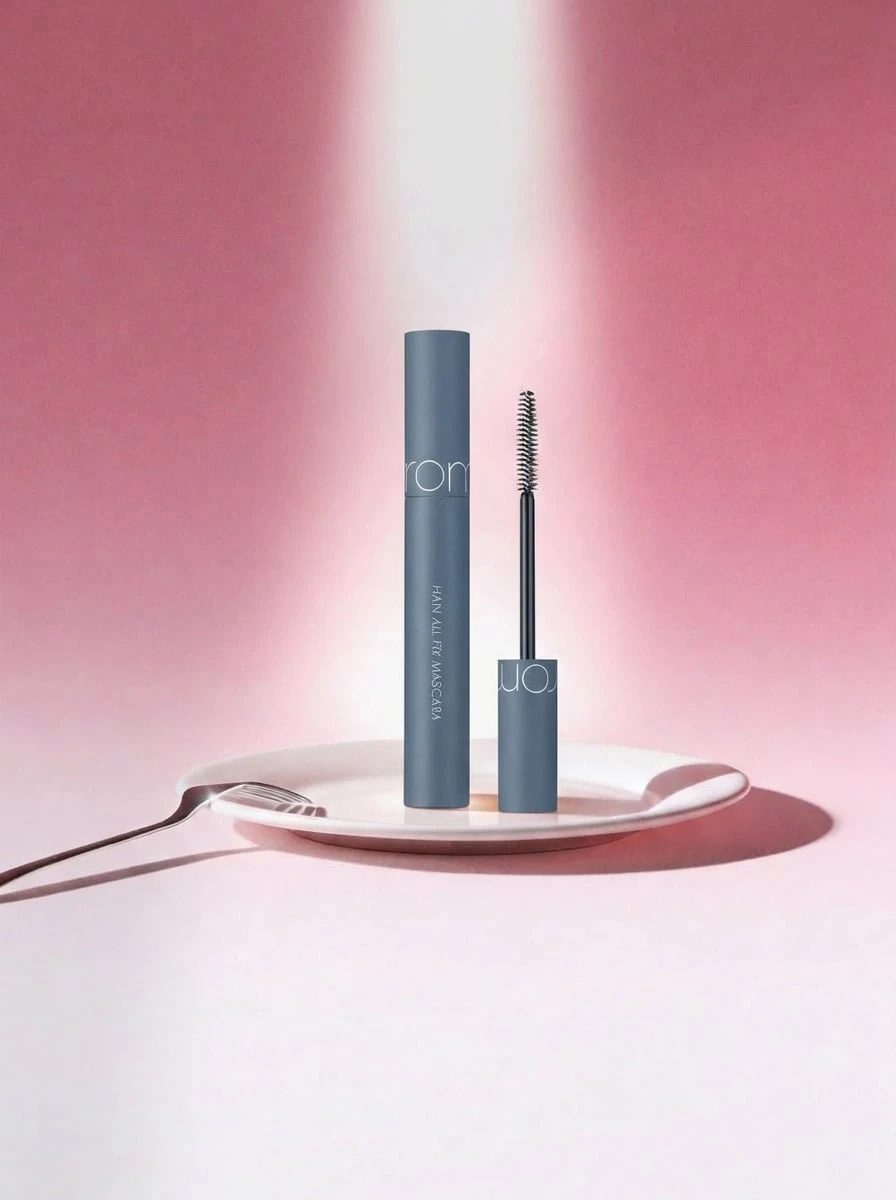 Rom&nd All Fix Mascara V01 Volume Black 7 G – Volumizing And Smudge-Proof Eye Makeup, Long Lasting Lash Lifting Effect, Clump-Free Definition For Defined Eyes, Professional Finish For Daily Wear And Evening Events - V01 Volume Black - View 1