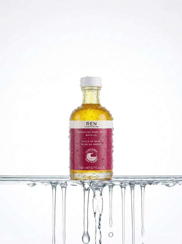 REN Clean Skincare Moroccan Rose Otto Bath Oil 110 Ml