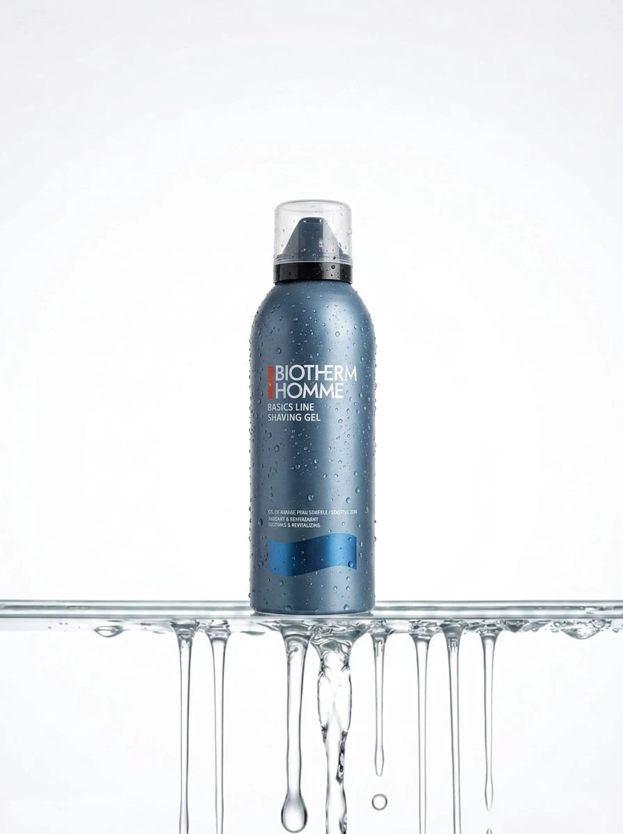 Biotherm Basics Line Shaving Gel 150 Ml – Soothing And Revitalizing Formula For Sensitive Skin, Anti-Irritation Protection For A Smooth Glide, Essential Face Care For Men, Daily Grooming Routine, High Performance Shave Support - 白色 - 查看 1
