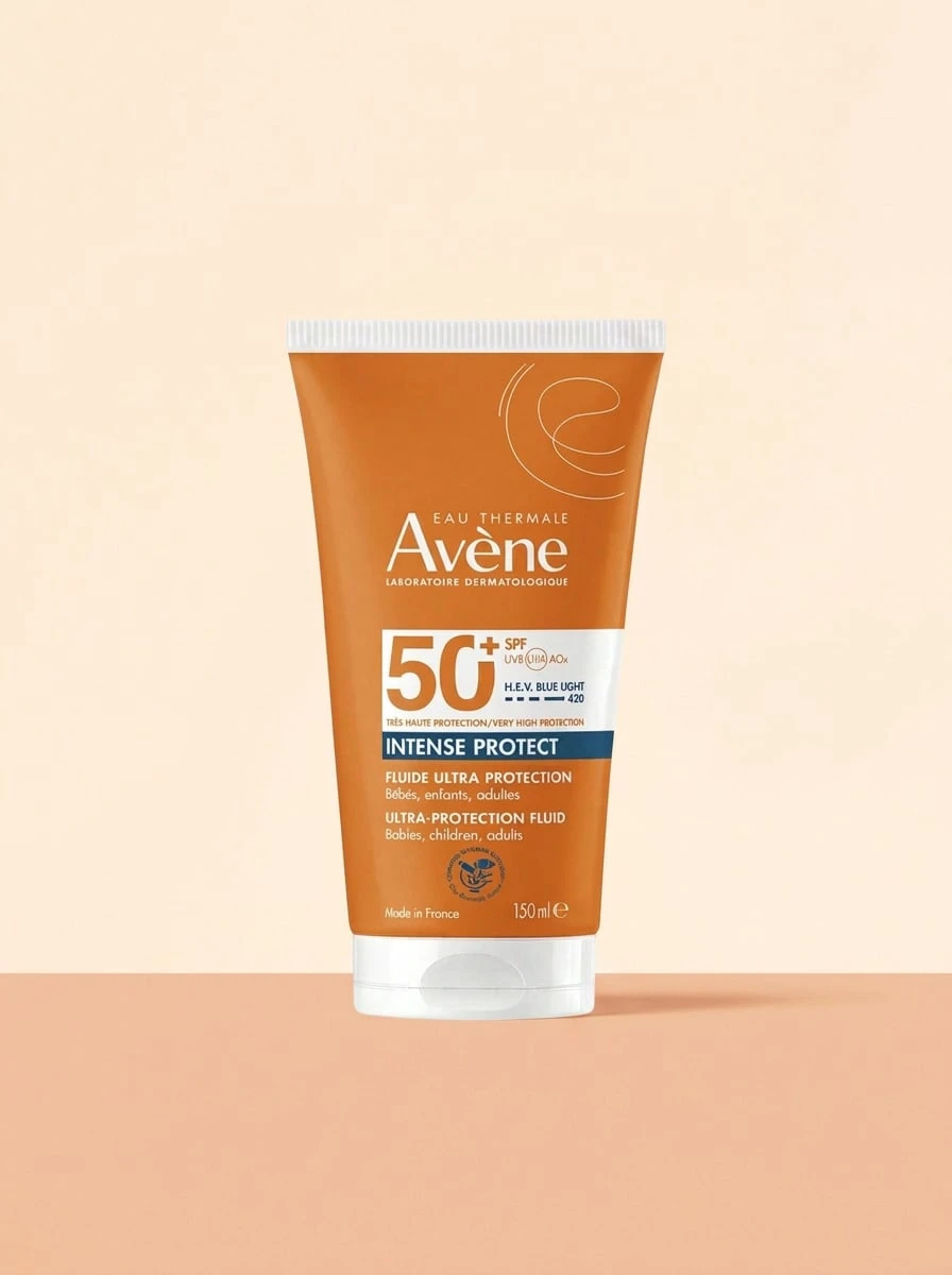 Avene Intense Protect Sunscreen SPF50+ 150 Ml – Sunscreen, SPF 50+, For Sensitive Skin, Thermal Spring Water, Suitable For Beach Activities - Multicolor - View 1